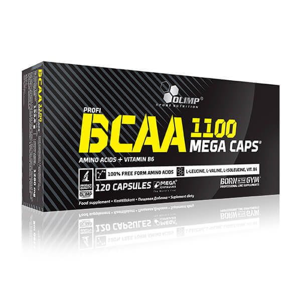 BCAA Mega Caps 1100, 120 Kapseln