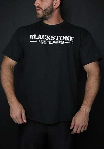 Blackstone Labs White Logo T-Shirt