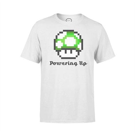 Nintendo - T-Shirt Green Powering up